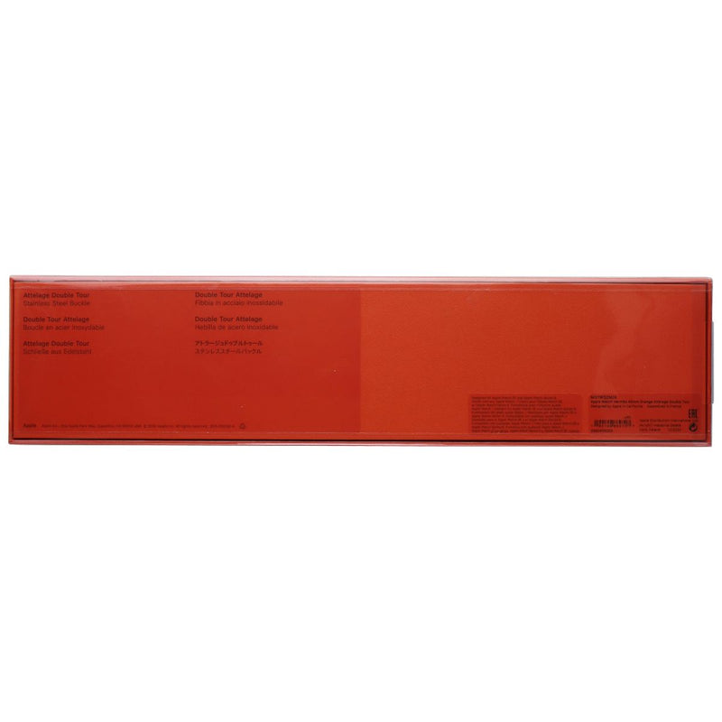 Apple 40mm Hermes Attelage Double Tour Band for Apple Watch 41/40/38mm - Orange