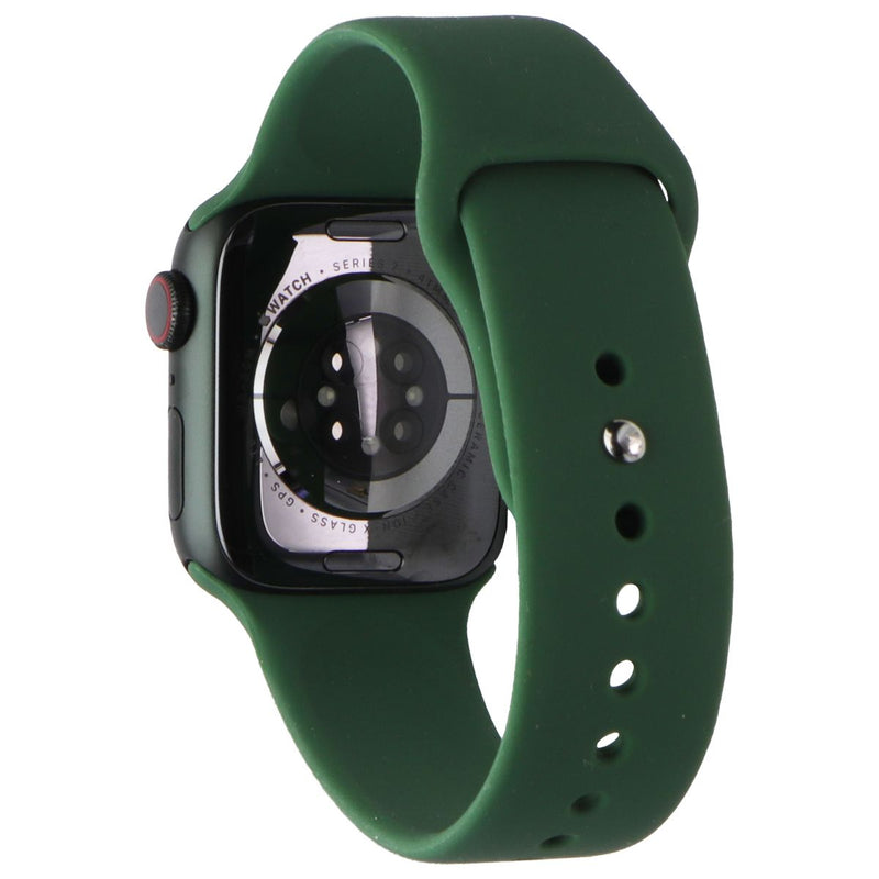Apple Watch Series 7 (A2476) (GPS+LTE)  41mm - Green Aluminum/Green Sport Band