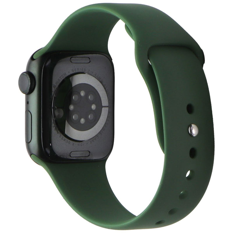 Apple Watch Series 7 (A2473) (GPS Only) 41mm Green AL/Clover Sport Band