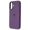 Apple Silicone Case for MagSafe with Camera Control for Apple iPhone 16 - Plum