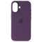 Apple Silicone Case for MagSafe with Camera Control for Apple iPhone 16 - Plum