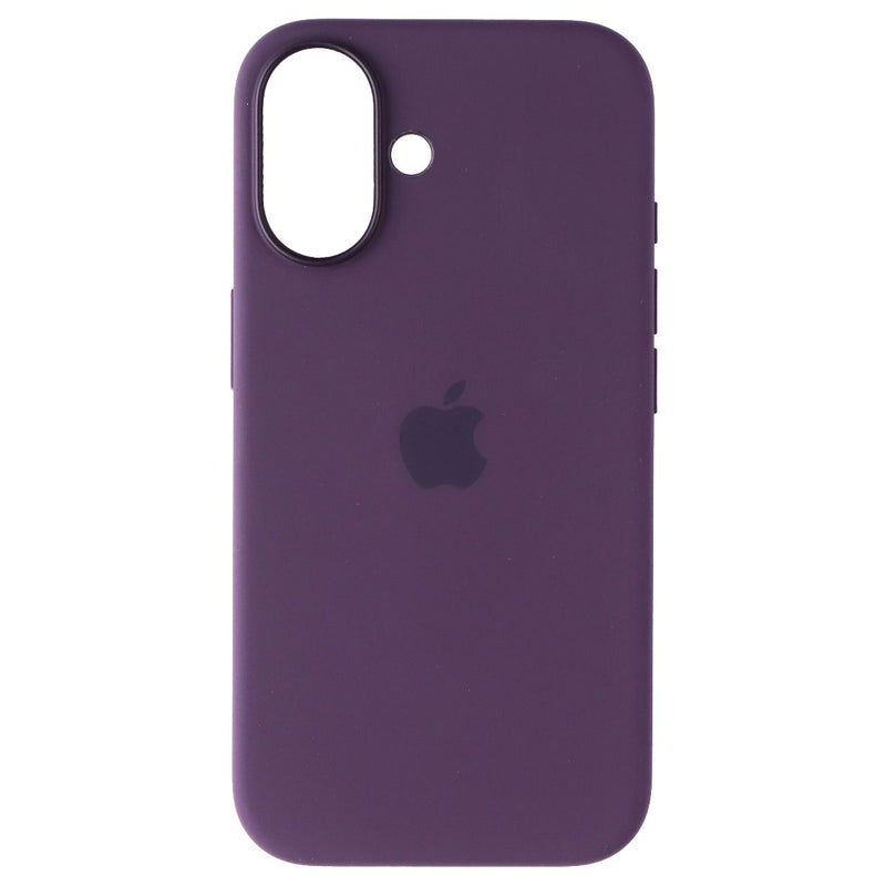 Apple Silicone Case for MagSafe with Camera Control for Apple iPhone 16 - Plum