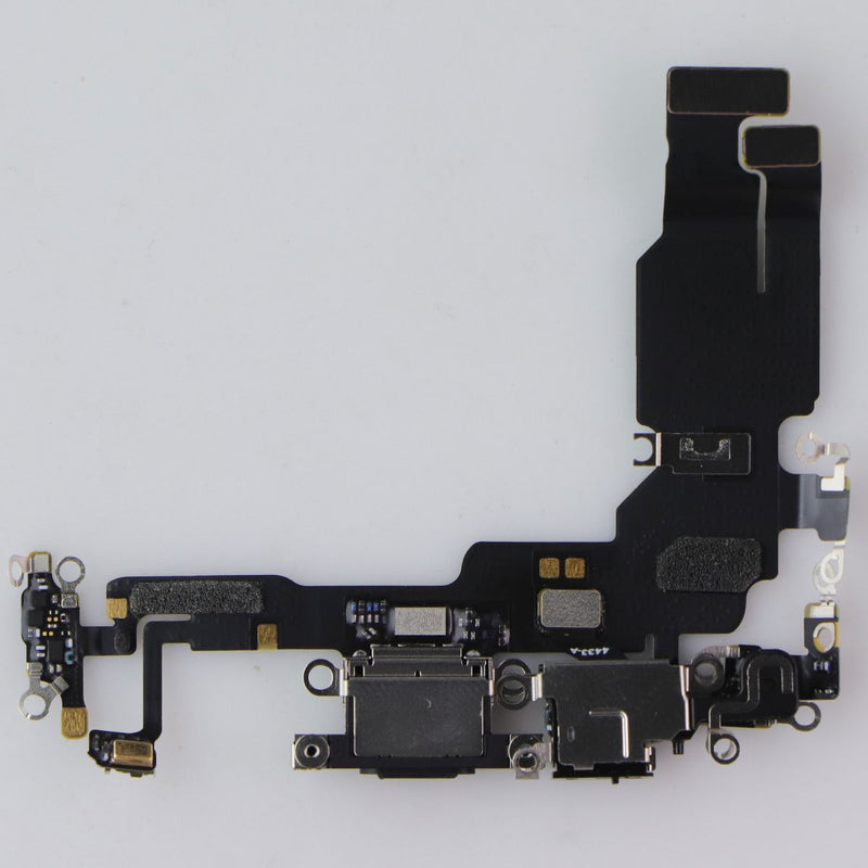 Repair Part - OEM Pull Replacement Charge Port for Apple iPhone 15 - Black