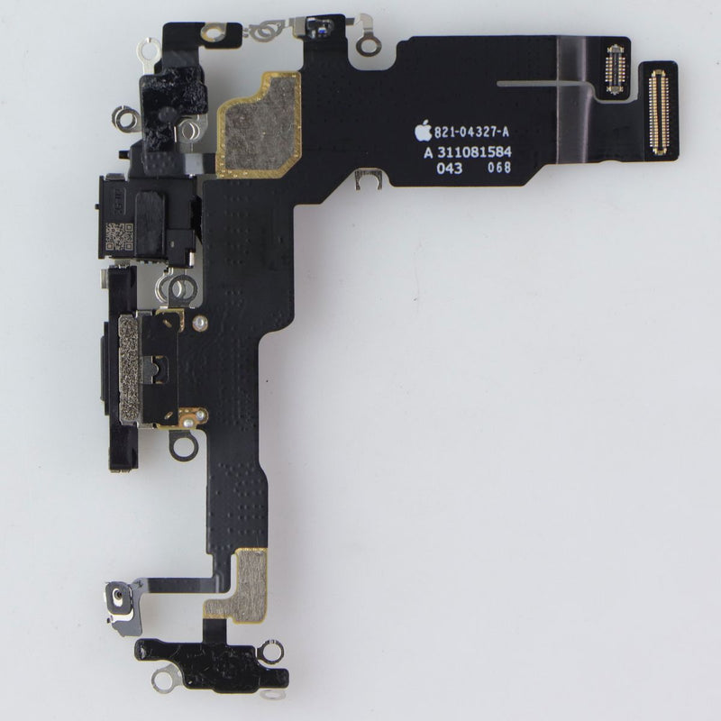 Repair Part - OEM Pull Replacement Charge Port for Apple iPhone 15 - Black