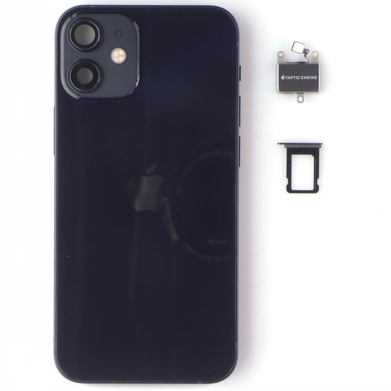 Repair Part OEM Pull Frame with Small Parts for Apple iPhone 12 Mini - Black