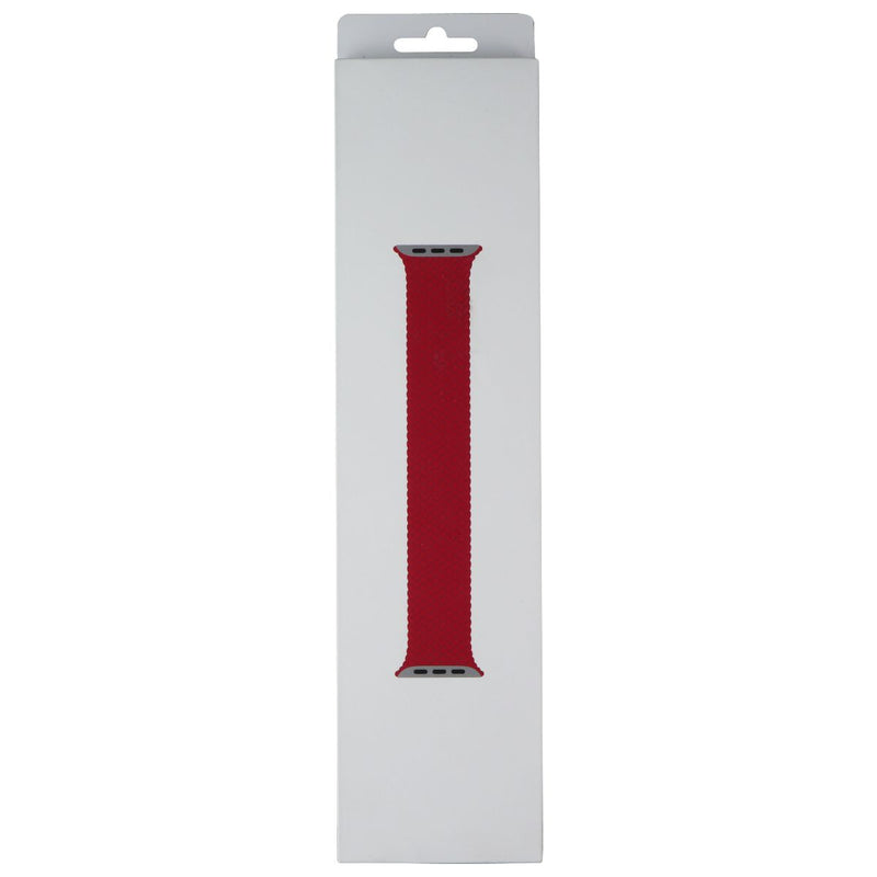 Apple 41mm Braided Solo Loop for Apple Watch 42/41/40mm - (PRODUCT)Red / Size 3