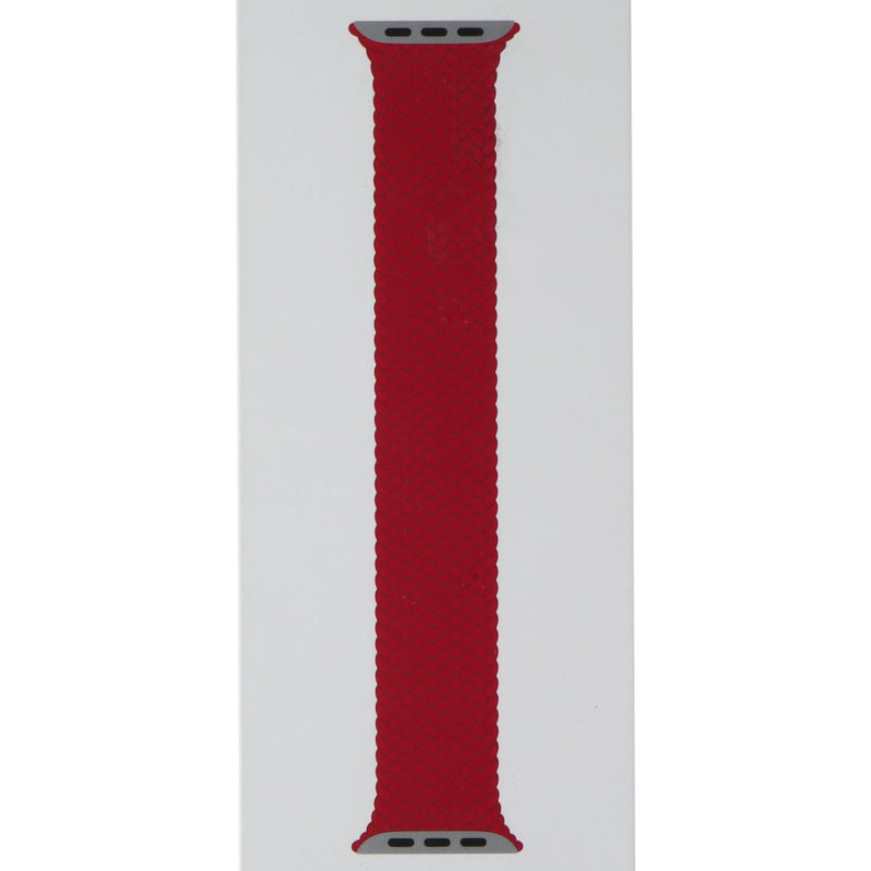 Apple 41mm Braided Solo Loop for Apple Watch 42/41/40mm - (PRODUCT)Red / Size 3