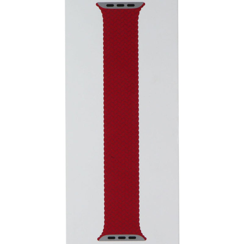 Apple 41mm Braided Solo Loop for Apple Watch 42/41/40mm - (PRODUCT)Red / Size 7