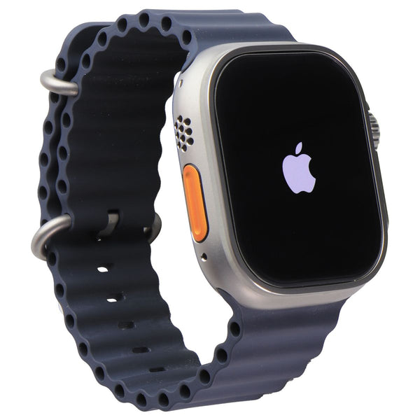 Apple Watch Ultra 49mm Titanium A2622 GPS + LTE - Midnight Ocean Band, One Size