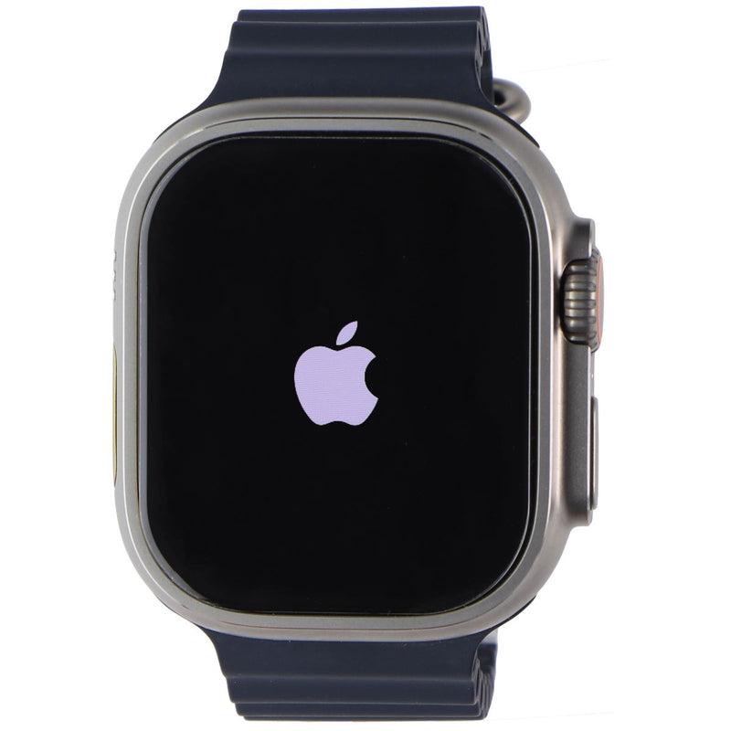 Apple Watch Ultra 49mm Titanium A2622 GPS + LTE - Midnight Ocean Band, One Size