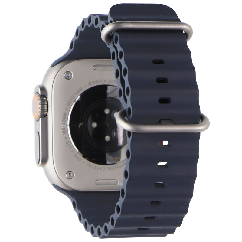 Apple Watch Ultra 49mm Titanium A2622 GPS + LTE - Midnight Ocean Band, One Size