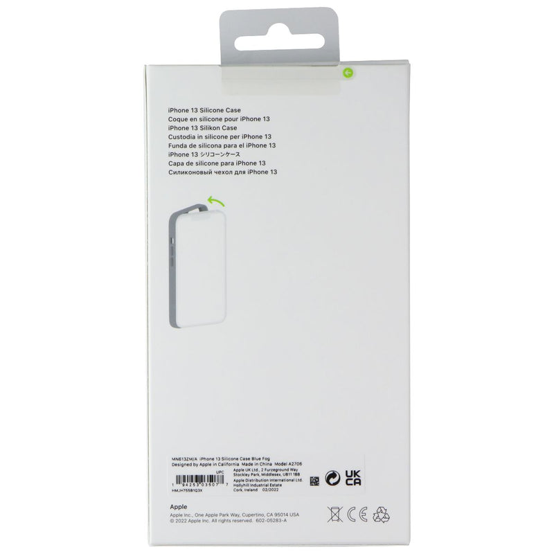Apple Silicone Case for MagSafe for Apple iPhone 13 - Blue Fog