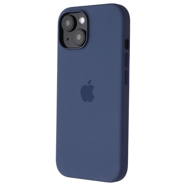 Apple Official Silicone Case for MagSafe for iPhone 15 - Storm Blue