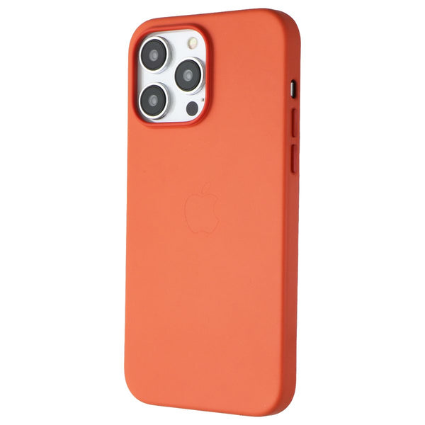 Apple Leather Case for MagSafe for iPhone 14 Pro Max - Orange