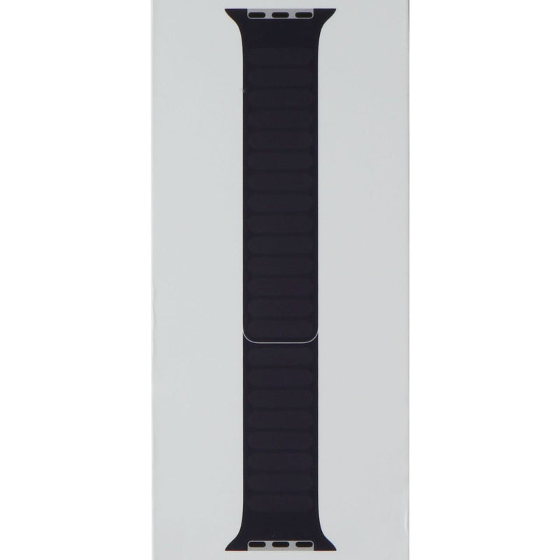 Apple (45mm) Leather Link Watch Band for 49/46/45/44mm Cases - Ink - M/L