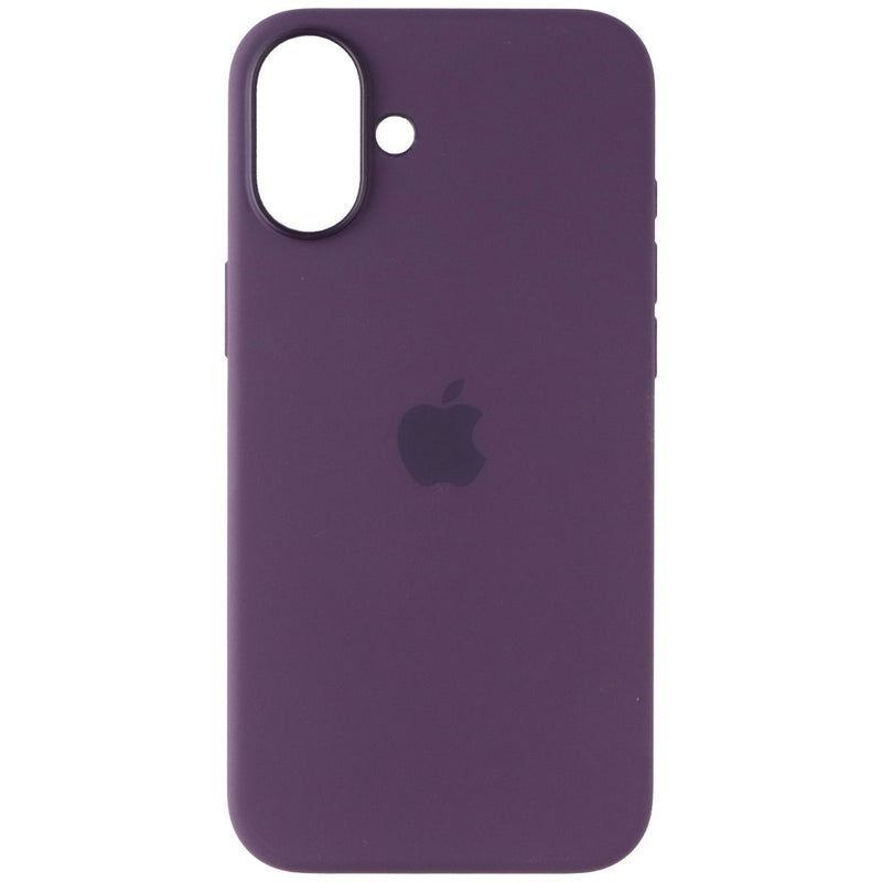 Apple Official Silicone Case for MagSafe for Apple iPhone 16 Plus - Plum