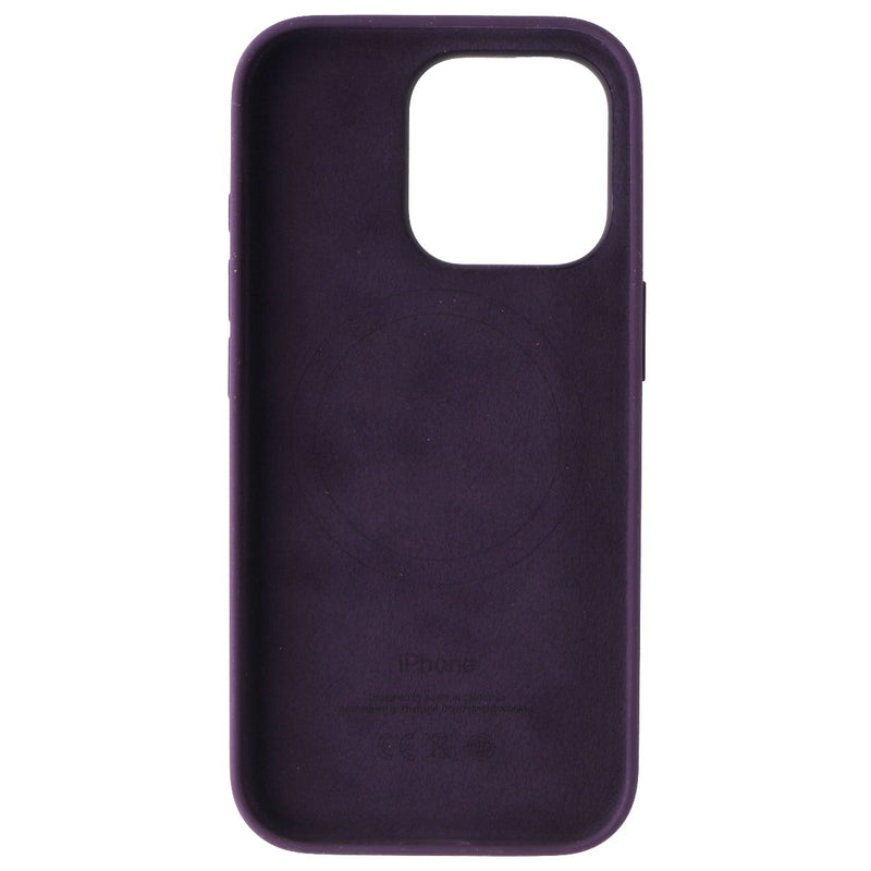 Apple Silicone Case for MagSafe for Apple iPhone 16 Pro - Plum