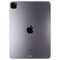 Apple iPad Pro 4th Gen 2022 11-in A2435 Unlocked 128GB - Space Gray BAD FACE ID*