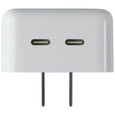 Apple 35W Dual Port USB-C Power Adapter Wall Charger - White (A2571)