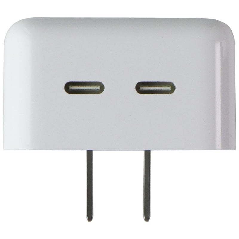 Apple 35W Dual Port USB-C Power Adapter Wall Charger - White (A2571)