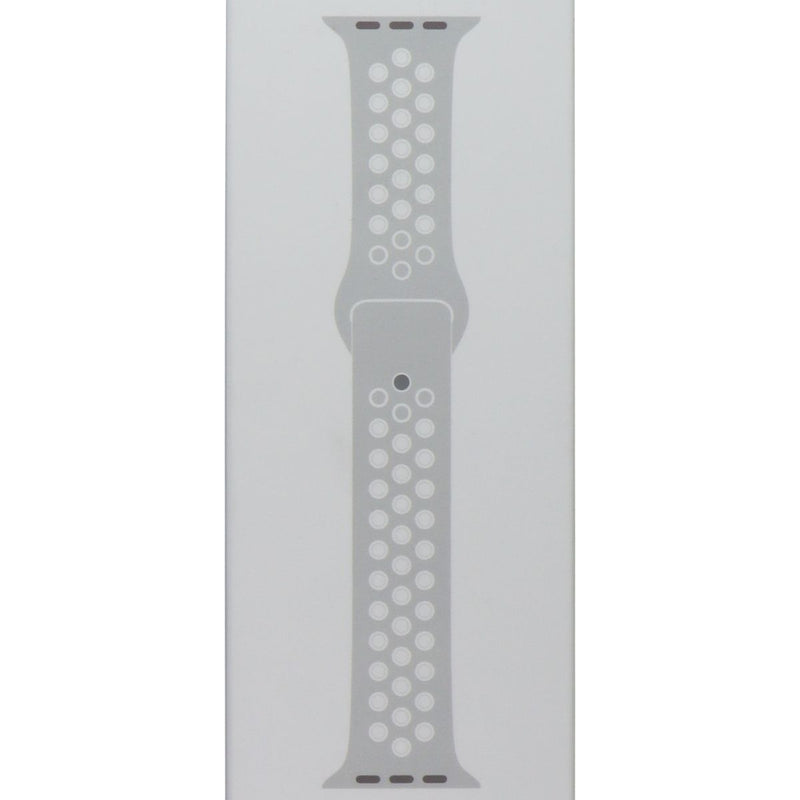 Apple 38mm Nike+ Sport Band for Apple Watch 41/40/38mm - Pure Platinum/White