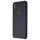 Official Apple Silicone Case for Apple iPhone Xs Max - Black (MRWE2ZM/A)