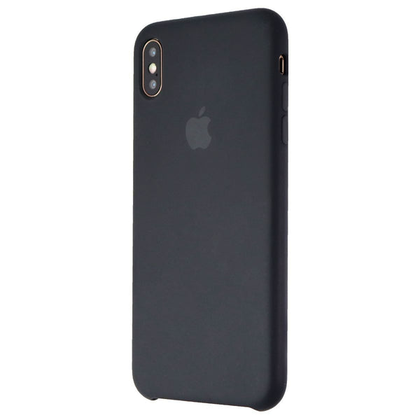 Official Apple Silicone Case for Apple iPhone Xs Max - Black (MRWE2ZM/A)