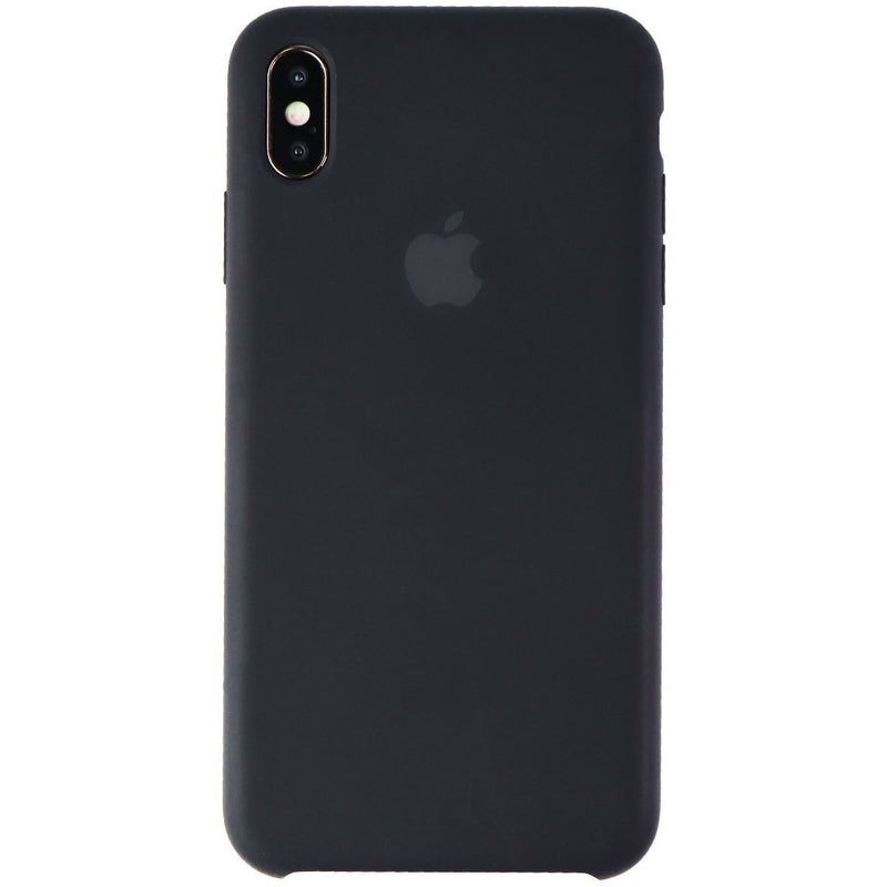 Official Apple Silicone Case for Apple iPhone Xs Max - Black (MRWE2ZM/A)