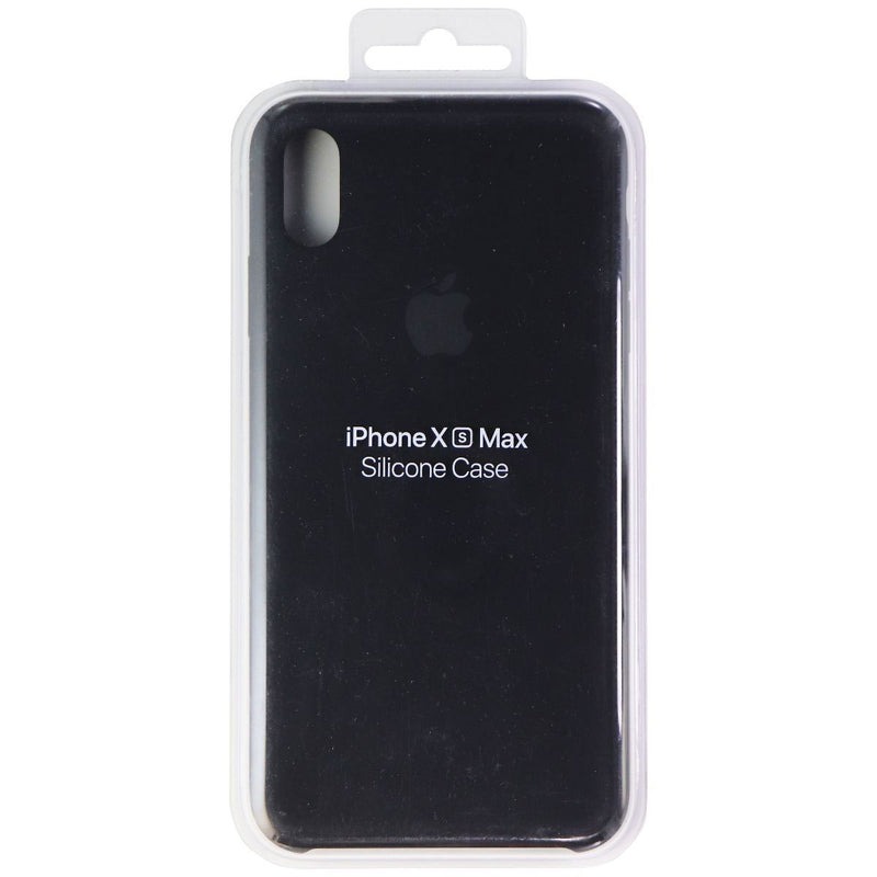 Official Apple Silicone Case for Apple iPhone Xs Max - Black (MRWE2ZM/A)