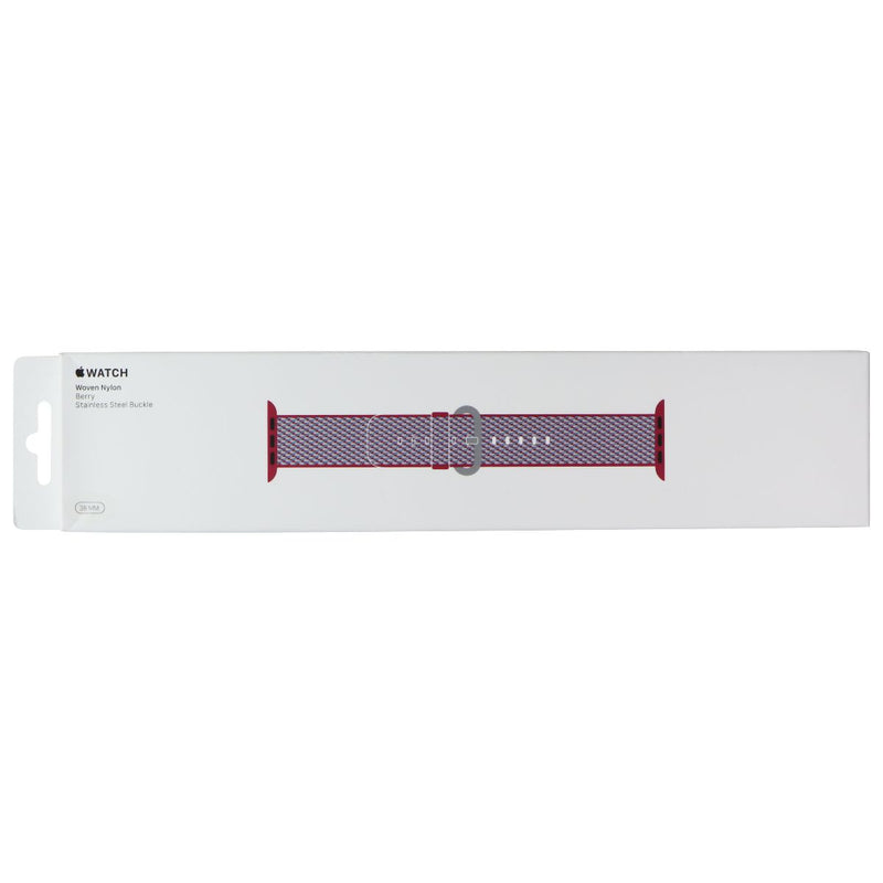 Apple 38mm Woven Nylon Band for Apple Watch 41/40/38mm - Berry