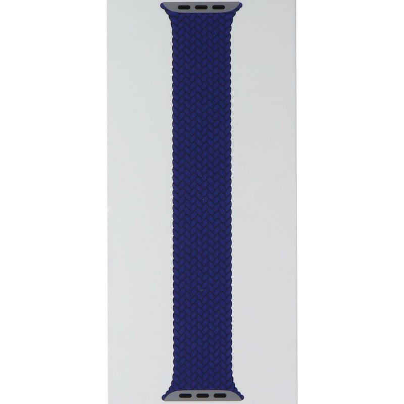 Apple 44mm Braided Solo Loop for Apple Watch 49/46/45/44mm Atlantic Blue/Size 6