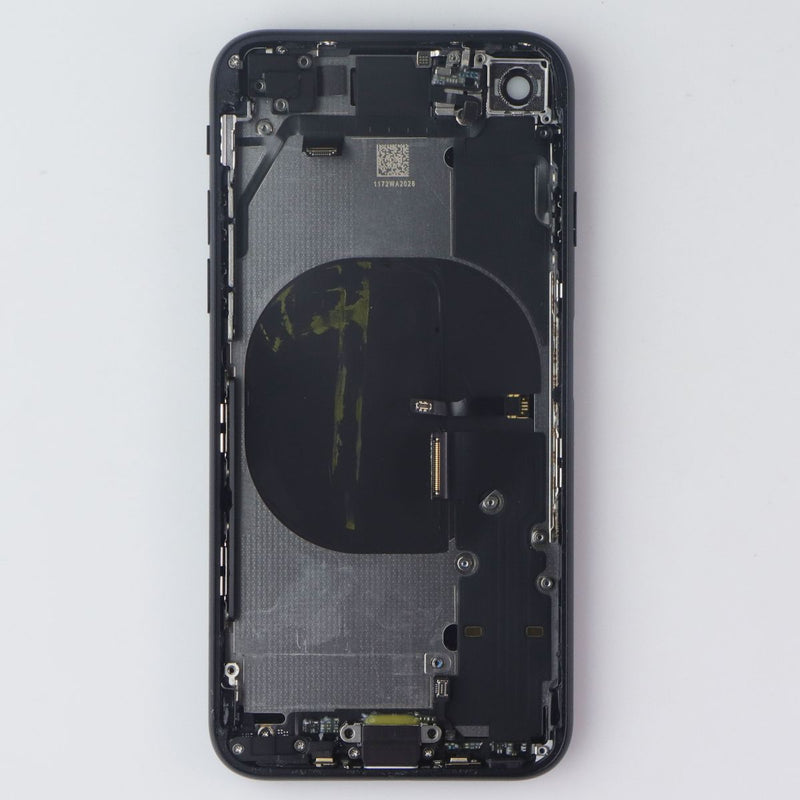 Repair Part - Back Glass + Housing OEM Pull for iPhone SE (2nd Gen) - Black