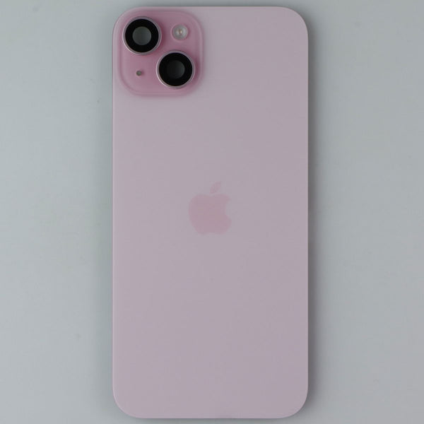 Repair Part - Genuine Back Glass OEM w/ MagSafe Pull from iPhone 15 Plus - Pink