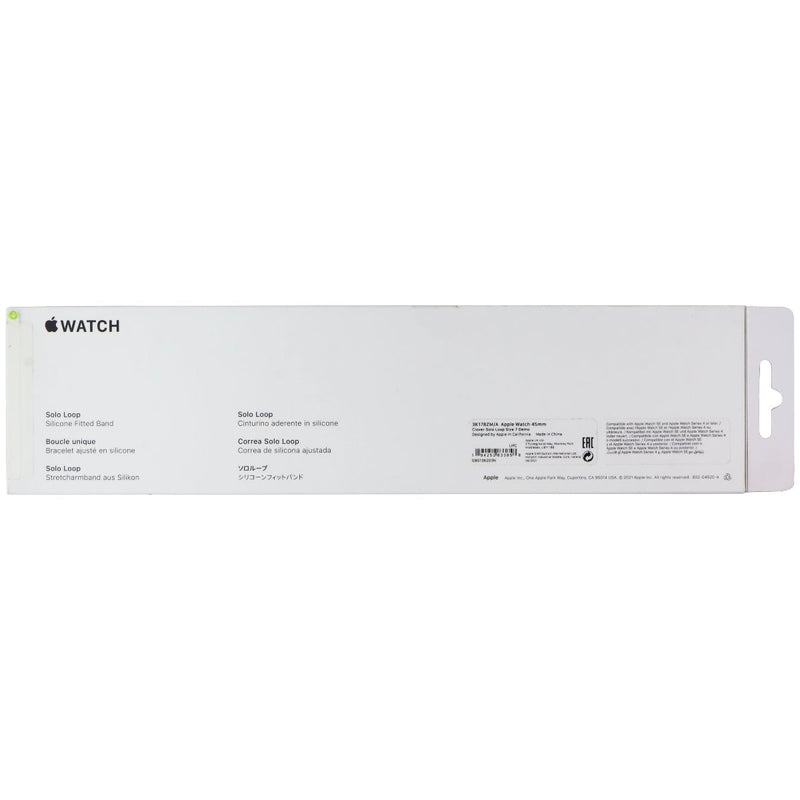 Apple 45mm Solo Loop for Apple Watch 49/46/45/44mm - Clover/ Size 7