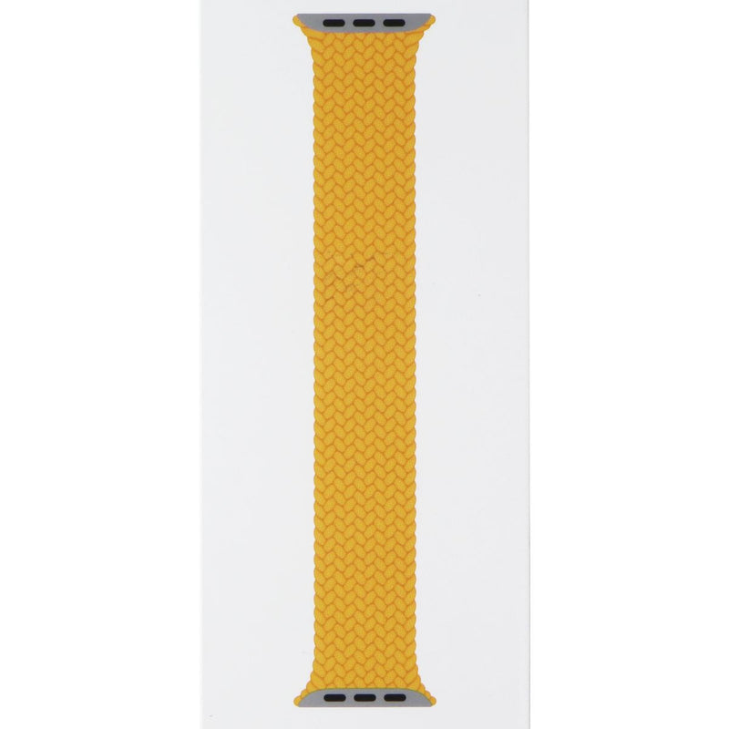 Apple 41mm Braided Solo Loop for Apple Watch 42/41/40mm - Maize / Size 5
