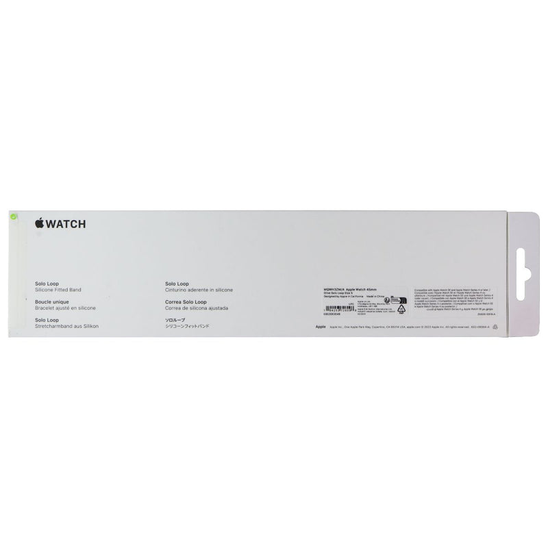 Apple 45mm Solo Loop for Apple Watch 49/46/45/44mm - Olive / Size 5