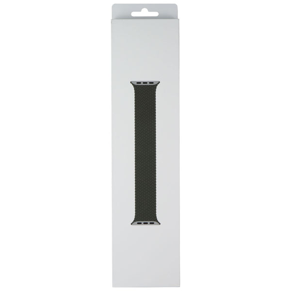 Apple 45mm Braided Solo Loop for Apple Watch 49/46/45/44mm - Olive / Size 5