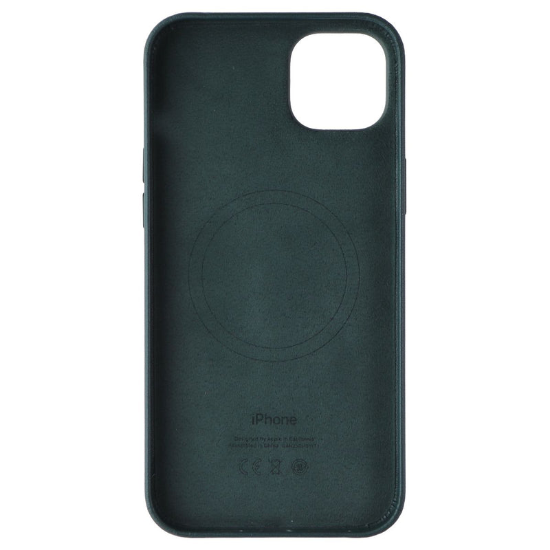 Apple Leather Case for MagSafe for iPhone 14 Plus - Forest Green