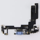 Repair Part - OEM Pull Charge Port Flex for Apple iPhone 14- Blue