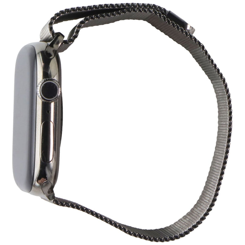 Apple Watch Series 10 (GPS + LTE, 46mm) - Natural Titanium/Milanese S/M - A3003