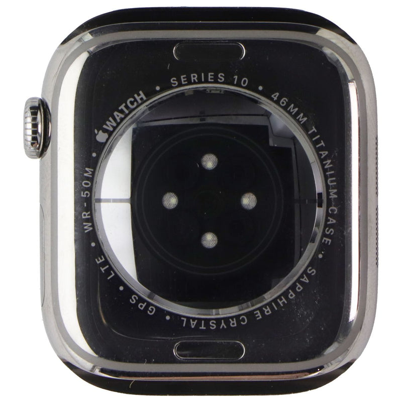 Apple Watch Series 10 (GPS + LTE, 46mm) - Natural Titanium/Milanese S/M - A3003