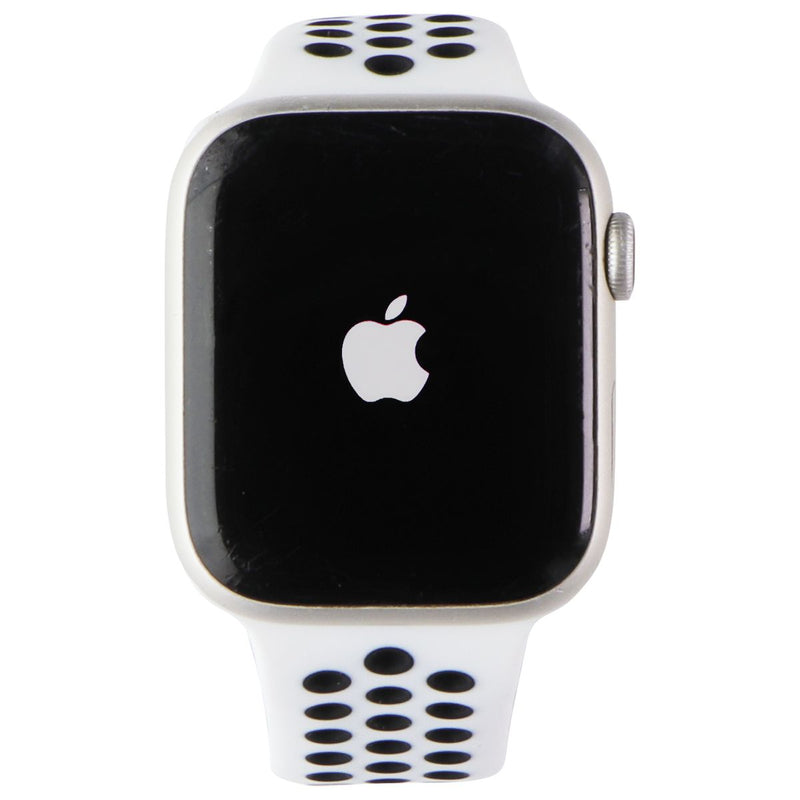 Apple Watch NIKE Series 7 (GPS + LTE) A2478 (45mm) Starlight AL/White Nike Band