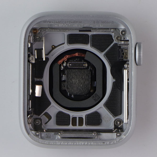 Repair Part OEM (44mm) WiFi Frame with Backglass for Apple Watch SE 2 - Silver