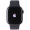 Apple Watch Series 10 (GPS ONLY, 42mm) - Jet Black AL/Black Sp Band S/M - A2997