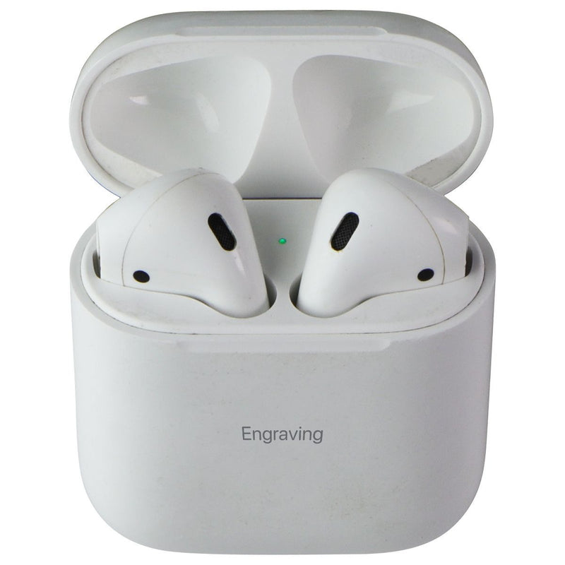 Apple AirPods (2nd Gen) with Qi Wireless Charging Case (MRXJ2AM/A) - ENGRAVING*