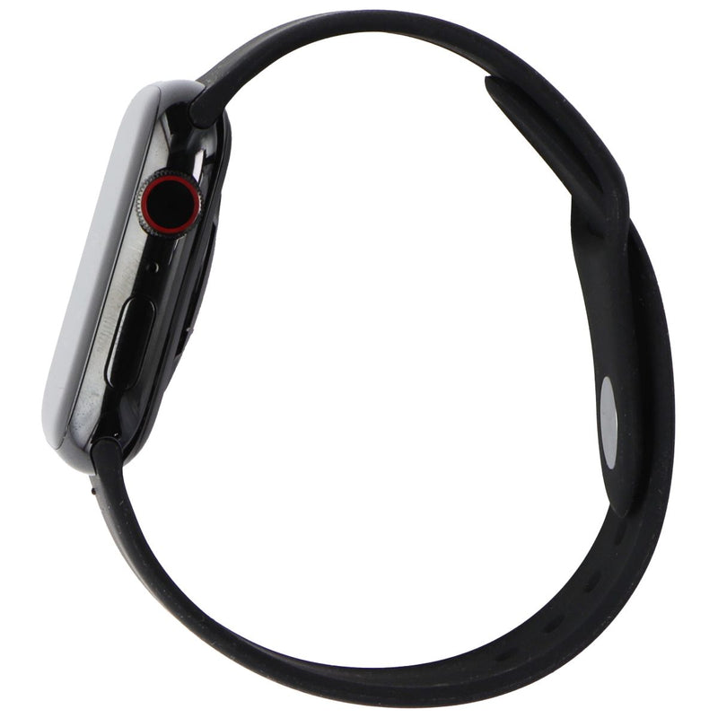Apple Watch HERMES Series 7 (GPS + LTE) A2477 45mm Space Blk SS/Black Sp Band