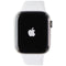 Apple Watch Series 7 (A2478) (GPS+LTE) 45mm  Silver Titanium/White Sport Band