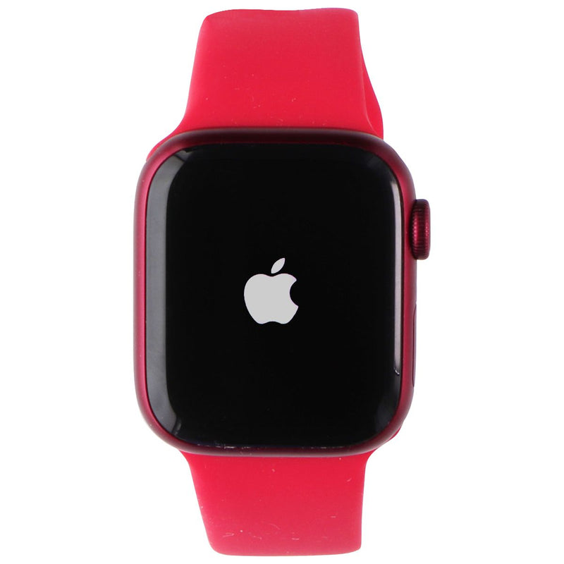 Apple Watch Series 7 (A2476) (GPS+LTE) 41mm - Red Aluminum/Red Sport Band