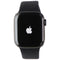 Apple Watch Series 7 (A2475) (GPS + LTE) - 41mm Space Black Titanium/Black SB