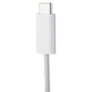 Apple Watch Magnetic Fast Charger to USB-C 1M A2515B Braided Cable - White